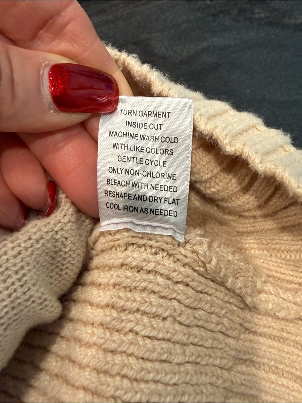 Evereve Neutral Cream Zip Knit Jacket - Picture 9 of 11
